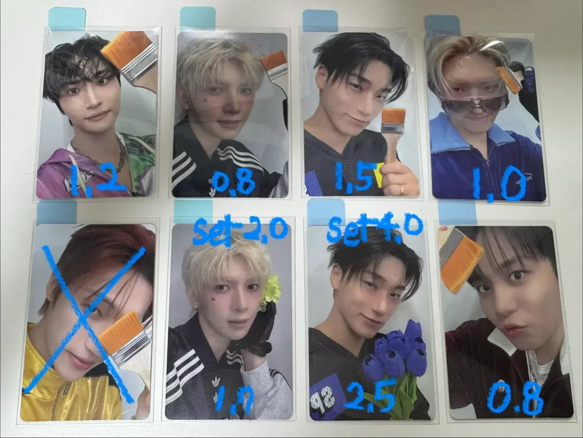 ATEEZ 8ROOM trading card set 에이티즈 8룸 트레카 | 브랜드 중고거래